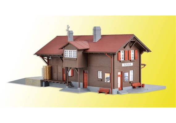 Kibri 39519 Bahnhof Surava inklusive Hausbeleuchtungs- Startset - H0 (1:87) | Bild 2