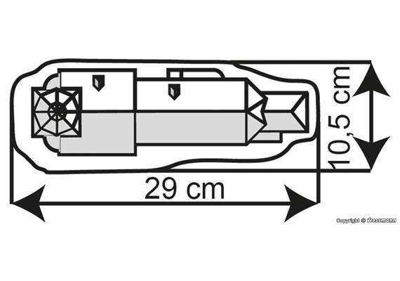 Kibri 39770 Kirche in Ramsau - H0 (1:87) | Bild 5