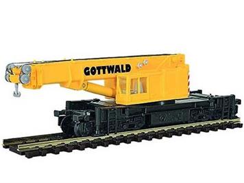 Kibri GOTTWALD Eisenbahn-Teleskopkran GS 100.06 T