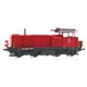L.S. Models 17568 Diesellok Bm 4/4 feuerrot mit Signum und Kamin SBB HO