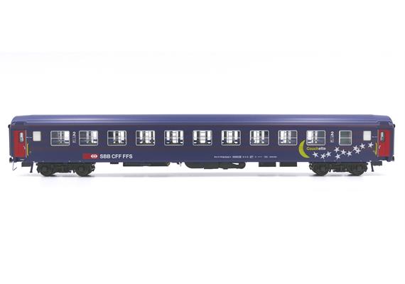 L.S. Models 47332 SBB Personenwagen UIC-X Bcm Moon & Stars 2er Set HO | Bild 3