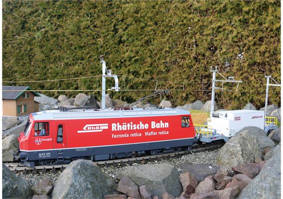 LGB 21430 Elektrolokomotive Ge 4/4 III 644 RhB "Savognin", mfx/DCC mit Sound, Spur G | Bild 3