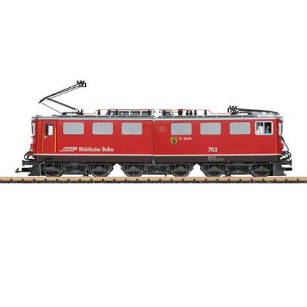 LGB 22064 RhB E-Lok Ge 6/6 II, 703, rot, "St. Moritz", digital mfx/DCC/MM/Sound - G IIm
