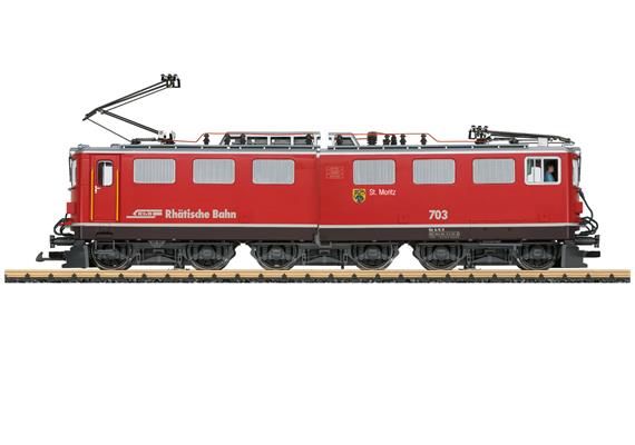 LGB 22064 RhB E-Lok Ge 6/6 II, 703, rot, "St. Moritz", digital mfx/DCC/MM/Sound - G IIm | Bild 1