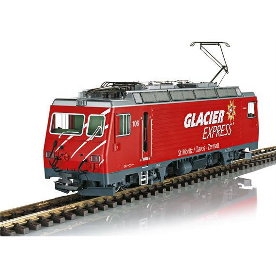 LGB 23101 MGB HGe 4/4II "Glacier Express" Zahnradlok - Spur G IIm (1:22.5)
