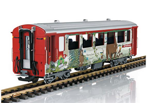 LGB 30679 RhB Schnellzugwagen 2. Klasse "Bärenland" - Spur G IIm (1:22,5) | Bild 1