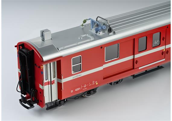 LGB 30693 RhB Gepäckwagen D 4221 ohne Panto - Spur G IIm (1:22,5) | Bild 2