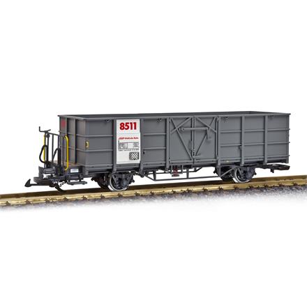 LGB 40881 RhB Hochbordwagen mit neuer Betriebsnummer 8511 - Spur G IIm (1:22,5)