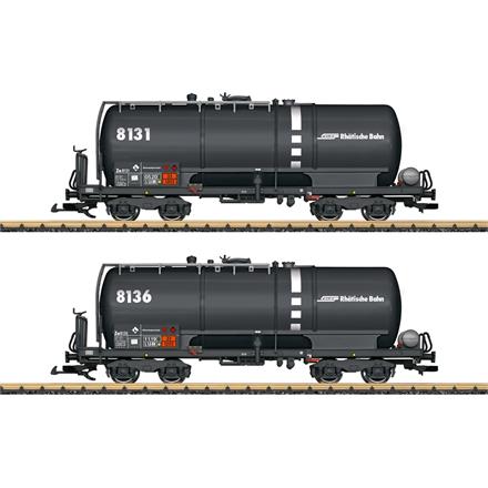 LGB 47835 RhB Kesselwagenset Ep. VI, Za 8131 und Za 8136 - Spur G IIm (1:22,5)