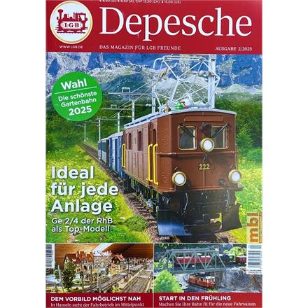 LGB Depesche, das Magazin für LGB Freunde, Ausgabe 2/2025
