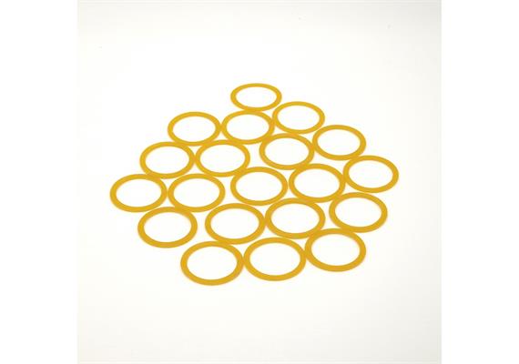 LGB E126174 Haftreifen 25 x 32 x 1 (ehem. L69104), Inhalt: 20 Stück - Spur G IIm | Bild 4