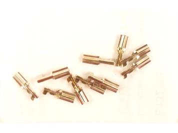 LGB E132185 Lötstecker mit Zugentlastung, Inhalt 10 Stück