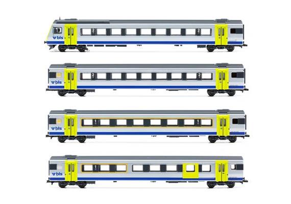 Liliput 330531 BLS RE-Zug 4-Teilig EW III Omega Logo EP V-VI, AC digital, H0 | Bild 1