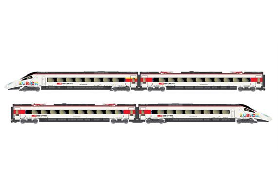 Lima HL1680 SBB 4-teil RABe 503 Astoro Zürich-München DC Ep VI - H0 (1:87)