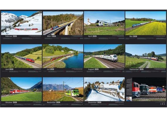 LOKI Kalender Schweizer Bahnen 2026 | Bild 3