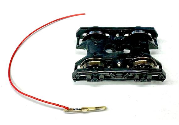 LUX 8810 082 Drehgestell kompl. für AC mit Kabel ohne Schleifer - H0 (1:87)