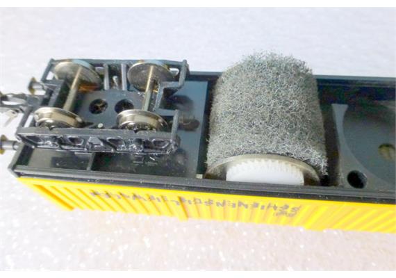 LUX 9130 Schienenpolierwagen AC mit SSF-09-Elektronik & Faulhabermotor - H0 (1:87) | Bild 3