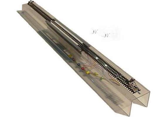 LUX 9305 Radreinigungsanlage als Tischgerät mit Faulhaber-Motor - N (1:160) | Bild 2