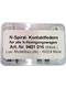 LUX 9401 016 Spiral-/Kontaktfedern für alle Spur N-Reinigungswagen, 8 Stück - N (1:160)