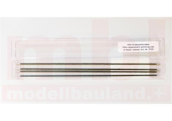 LUX 9705 Reinigungsstäbchen (4) für H0m-Radreinigungs-Anlage - H0m (1:87) | Bild 1