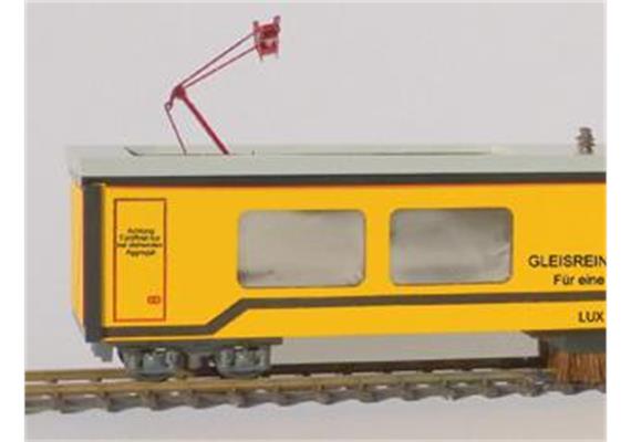 LUX 9725 Gleisstaubsauger mit SSF-09-Elektronik & Faulhabermotor - H0m | Bild 4