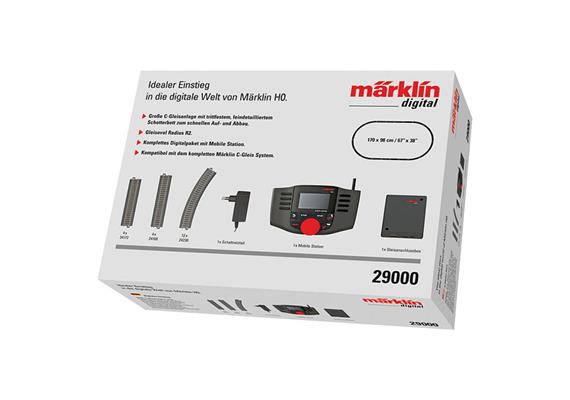 Märklin 29000 Digital-Startpackung mit Mobile Station mit C-Gleise-Oval - H0 (1:87)