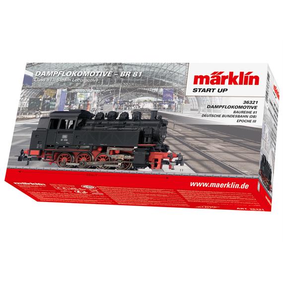 Märklin 36321 Start up - Tenderlokomotive BR 81 DB, AC 3L, digital mfx - H0 (1:87)