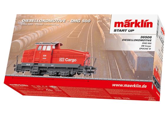 Märklin 36506 Start up - Diesellokomotive DHG 500 DB Cargo, AC 3L, digital mfx - H0 (1:87) | Bild 3