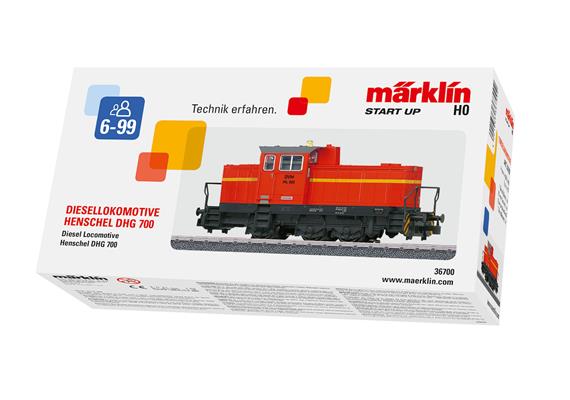 Märklin 36700 Märklin Start up - Diesellokomotive DHG 700, digital mfx/MM/DCC - H0 (1:87) | Bild 2