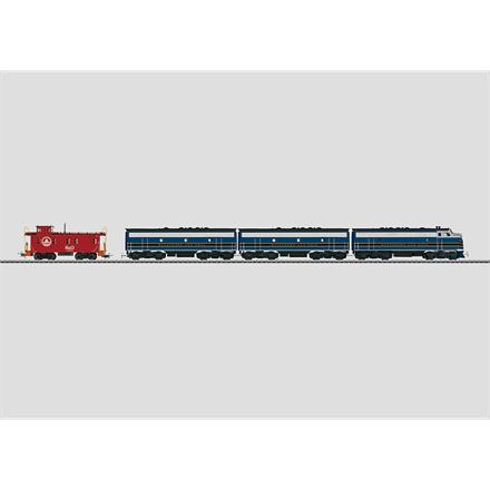 Märklin 37618 Dreifacheinheit US EMD F7 Baltimore and Ohio, mfx mit Sound - H0 (1:87)