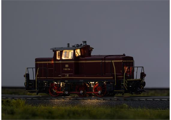 Märklin 38600 Diesellok V60 DB mit Telex, AC 3L, digital mfx/MM/DCC mit Sound - H0 (1:87) | Bild 4