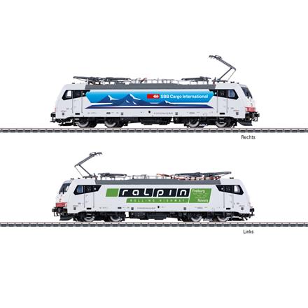 Märklin 38801 E-Lok BR 186 der Akiem SAS, SBB Cargo Intern, AC 3L, digital mfx+/Sound - H0