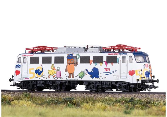 Märklin 39111 E-Lok Baureihe 110 der TRI "Die Maus", AC 3L, digital mfx+/MM/DCC/Sound - H0 | Bild 5