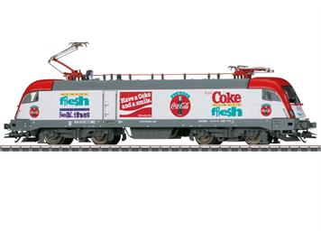 Märklin 39829 Elektrolokomotive Baureihe 182 "Coca-Cola®", AC 3L, mfx+ mit Sound - H0