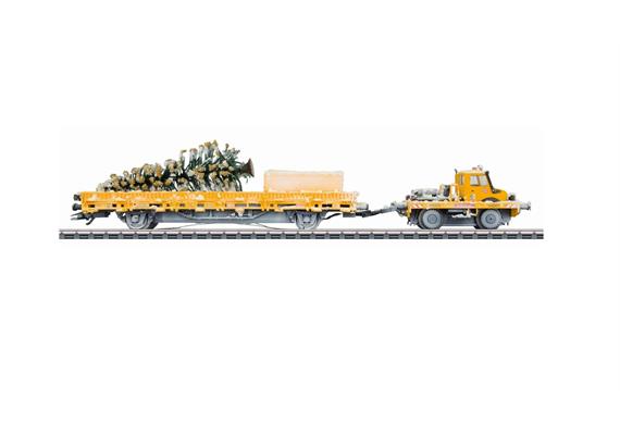 Märklin 39942 2-Wege-Unimog Weihnachten, Auflage nur 999 Stück, H0 (1:87) | Bild 1