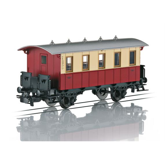 Märklin 4107 Start up - Personenwagen rot/beige - H0 (1:87)