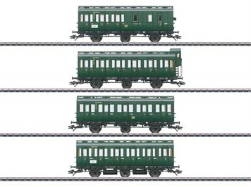 Märklin 42046 4er-Set Abteilwagen der DB - H0 (1:87)