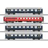 Märklin 43233 Wagen-Set F41 "Senator" 4-teilig der DB, mit LED-Innenbel. - H0 (1:87)