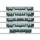 Märklin 43369 SBB Leichtstahlwagen-Set zur Ae 3/6 I mit LED- Innebeleuchtung - H0 (1:87)
