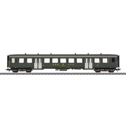 Märklin 43373 Leichtstahlwagen 2. Klasse der SBB CFF FFS - H0 (1:87)