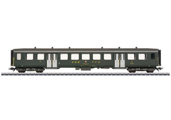 Märklin 43373 Leichtstahlwagen 2. Klasse der SBB CFF FFS - H0 (1:87)