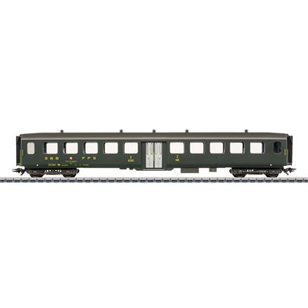 Märklin 43383 Leichtstahlwagen 2. Klasse der SBB CFF FFS - H0 (1:87)