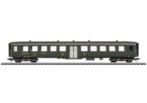 Märklin 43383 Leichtstahlwagen 2. Klasse der SBB CFF FFS - H0 (1:87)
