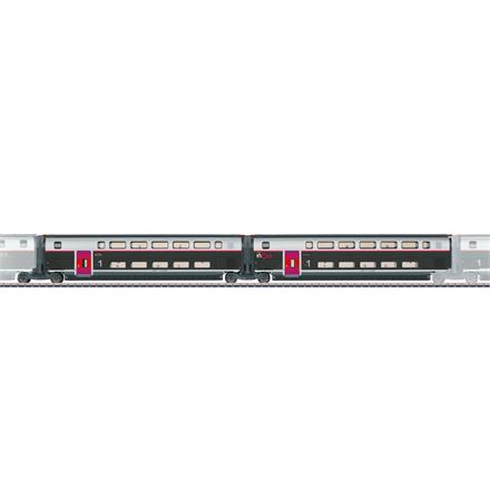 Märklin 43428 Ergänzungswagen-Set 1 zum TGV INOUI Euroduplex, AC 3L - H0 (1:87)