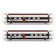 Märklin 43462 Ergänzungswagen-Set 2 zum SBB RABe 501 Giruno, AC 3L, LED-Innenbl. - H0