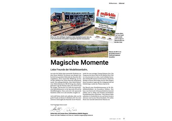 Märklin 435011 Märklin Magazin 05/2026 D | Bild 2