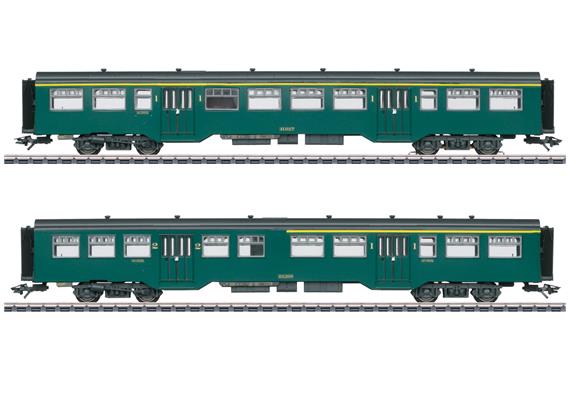 Märklin 43547 Personenwagen-Set M2 SNCB, H0 (1:87) | Bild 1