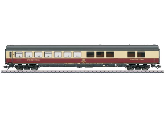 Märklin 43872 Schnellzug-Speisewagen Bauart WRmh 132 der DB, purpurrot/beige - H0 (1:87) | Bild 2