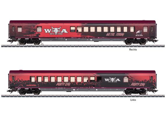 Märklin 43945 Partywagen Metal-Train/W:O:A®, AC 3L, digital mfx/DCC/Sound - H0 (1:87)