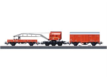 Märklin 44752 Start up - Feuerwehr-Bergekran-Set, digital mfx mit Sound - H0 (1:87)